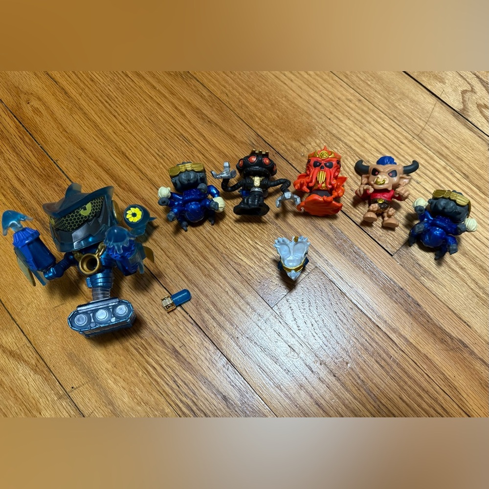 Treasure X Robot Dino Bundle with 6 Rare gem!!